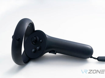 HTC Vive Focus 3 controller in a grey background for sale at VR Zone in Adelaide Australia