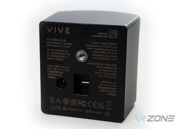 HTC VIVE SteamVR Base Station 2.0 in a white background for sale at VR Zone in Adelaide Australia