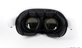 Meta Quest 3 PU leather black face cover in white background for sale at VR Zone in Adelaide Australia
