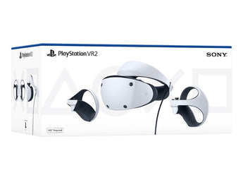 Sony PSVR2 in its box in white background for sale at VR Zone in Adelaide Australia