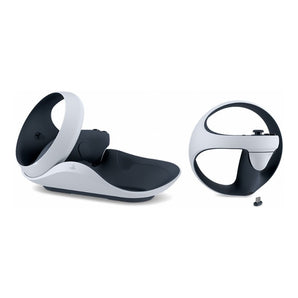 Sony PSVR2 Controller Charging Station in white background for sale at VR Zone in Adelaide Australia