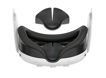 Meta Quest 3 black nose pad in white background for sale at VR Zone in Adelaide Australia