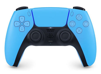 Sony PS5 dualsense blue controller in white background for sale at VR Zone in Adelaide Australia