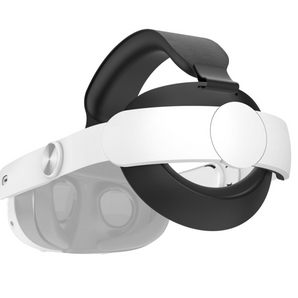Meta Quest 3 black and white headstrap in white background for sale at VR Zone in Adelaide Australia