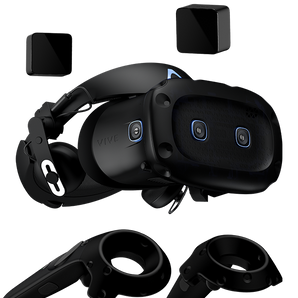 HTC VIVE Cosmos Elite headset and controllers with base stations for sale at VR Zone in Adelaide Australia