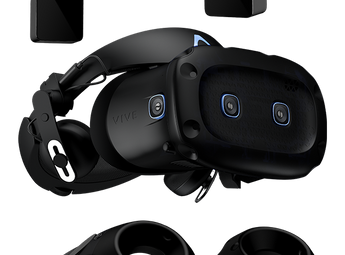 HTC VIVE Cosmos Elite headset and controllers with base stations for sale at VR Zone in Adelaide Australia