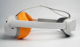 Silicone face liner pico 4 headset orange vr zone
