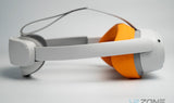 Silicone face liner pico 4 headset orange vr zone
