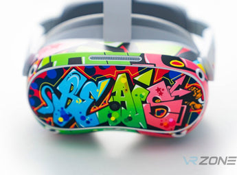 Wrap-around sticker set for Pico 4 headset copyright VR zone