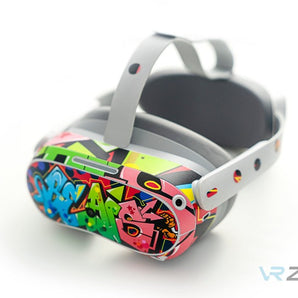 Wrap-around sticker set for Pico 4 headset copyright VR zone