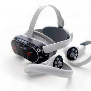 Wrap-around sticker set for Pico 4 headset VR zone