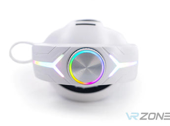 Meta Quest 3 RGB Battery Headstrap 8000mAh white in white background for sale at VR Zone in Adelaide Australia