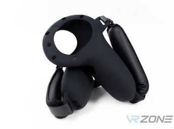 Quest 3 Silicone Grip Controllers Black VR Zone