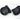 Meta Quest 3 controllers silicone and PU leather covers in black for sale at VR Zone in Adelaide Australia