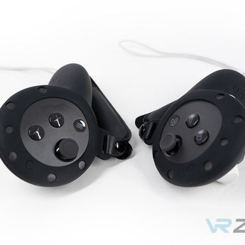 Meta Quest 3 controllers silicone and PU leather covers in black for sale at VR Zone in Adelaide Australia