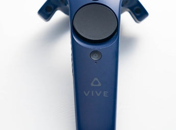 HTC Vive Pro controllers in white background for sale at VR Zone in Adelaide Australia