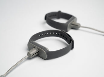 Magnetic hand controller strap for Pico 4 and other VR controllers in grey background for sale at VR Zone in Adelaide Australia