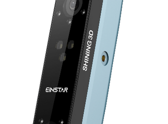 EinStar 3D Scanner Shining 3D VR Zone stock image