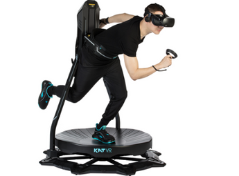 Man playing on Kat Walk C2 and for sale at VR Zone in Adelaide Australia