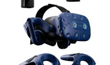 HTC VIVE Pro Eye headset controllers and base stations for sale at VR Zone in Adelaide Australia